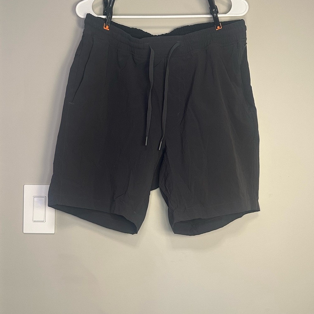 lululemon athletica Men's Black Athletic Shorts